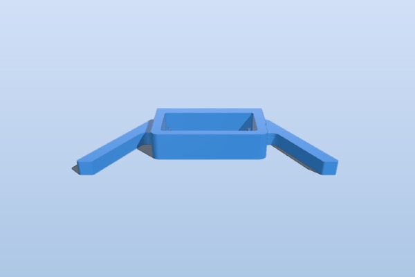Zippy Lipo Holder for Hovership Quad | 3d print model