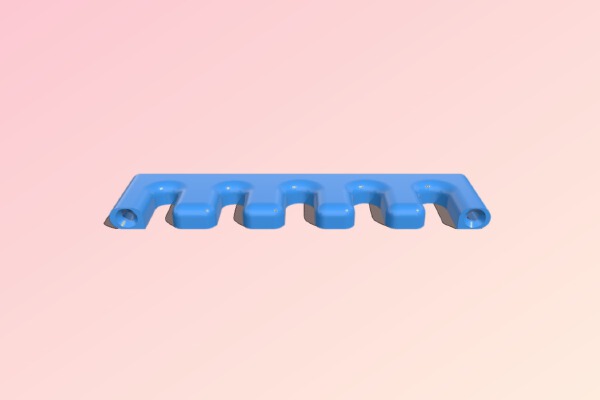 5pc Forstner Drill Bit Holder | 3d print model