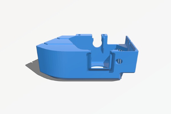 Creality CR6 SE Case for 40mm fans | 3d print model