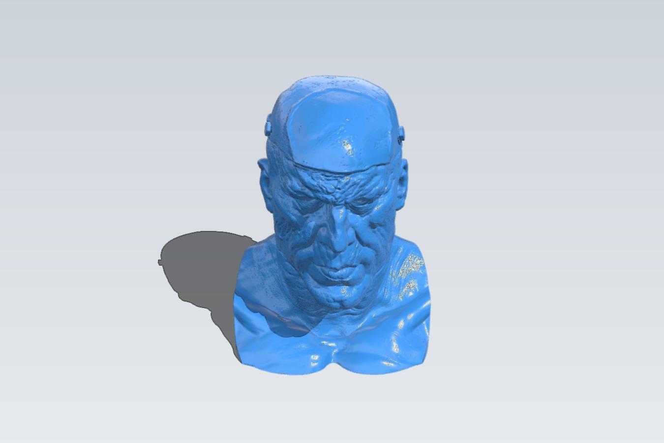 Monster Bust man