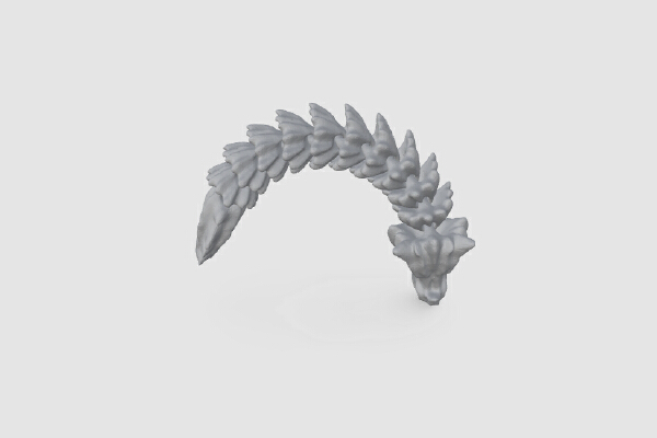 bone dragon | 3d print model