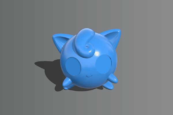 JigglyPuff Figure Toy Revision | 3d print model
