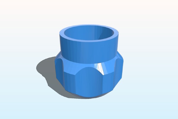 Baofeng volume knob (UV-5R, RD-5R, DM-5R, BF-F8+, and other radios) | 3d print model