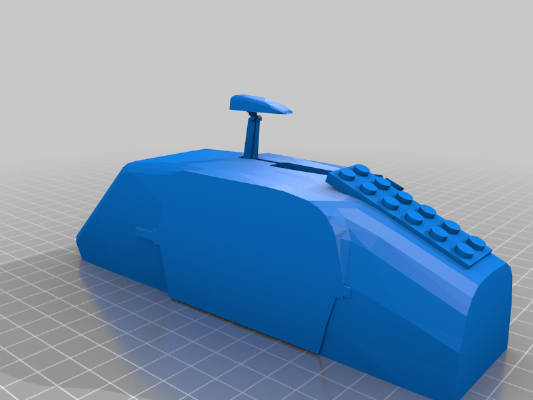 STAR WAR LAAT Gunship (LEGO COMPATIBLE ) | 3d print model