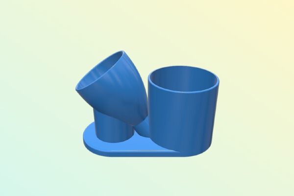 One Liter Bottle Hydroponic Pot | 3d print model