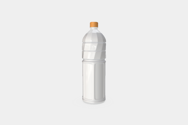 Clean Water Bottle Mockup