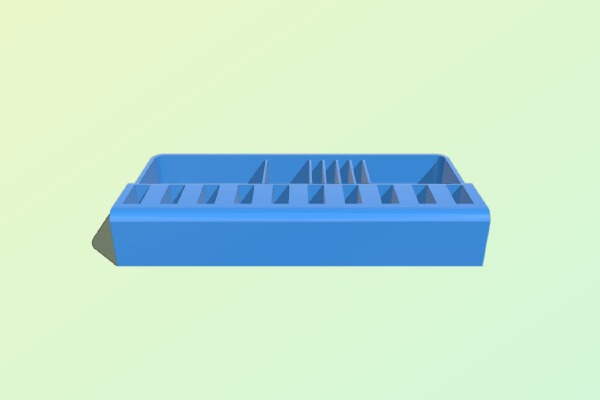USB Holder with storage box | 3d print model