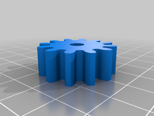 28BYJ Stepper Motor Ready Gears Different Sizes | 3d print model