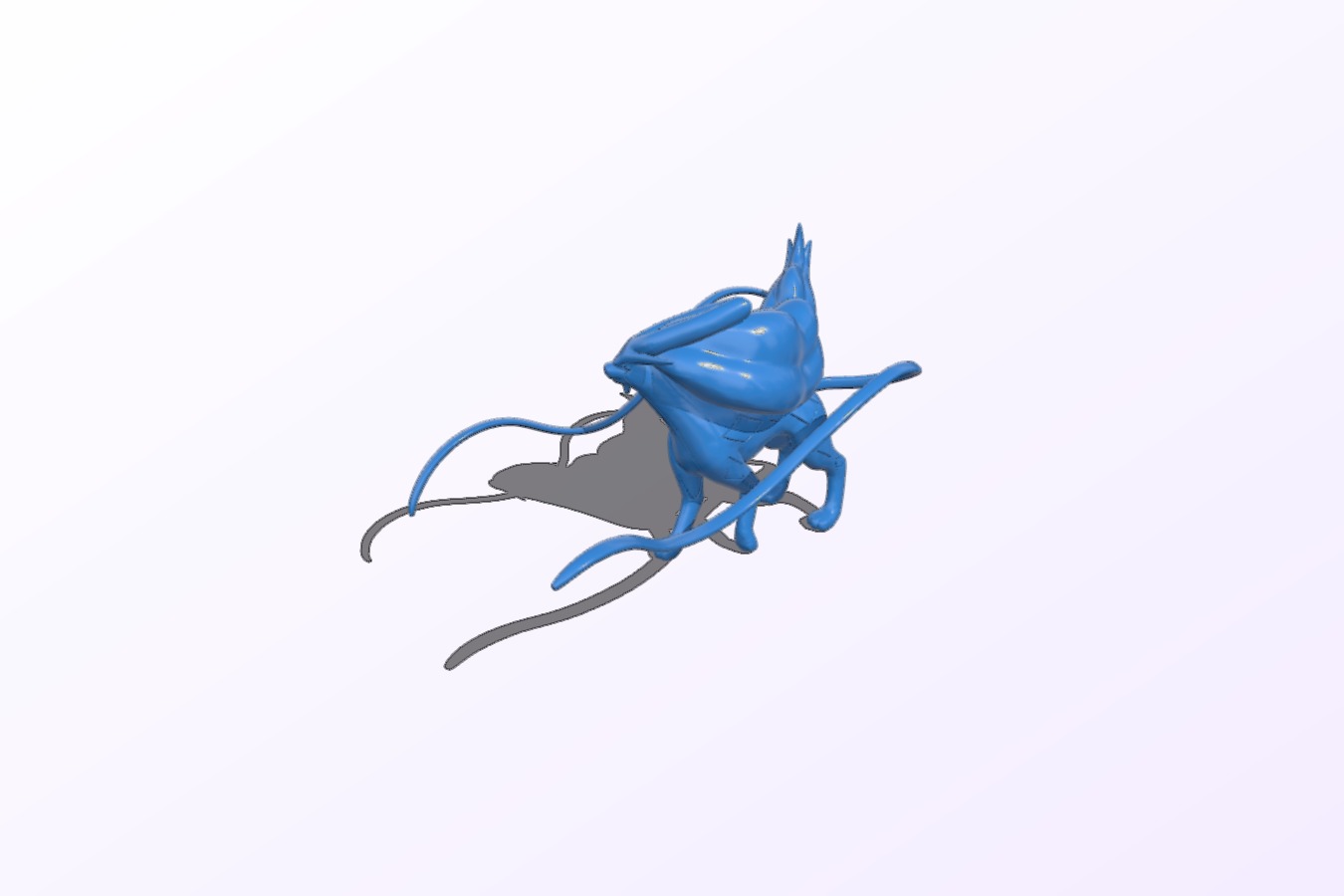 Suicune – pokemon B0012591 3d model file for 3d printer