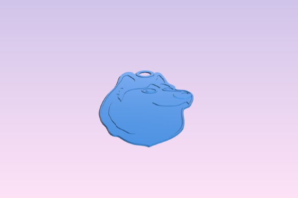 key ring | 3d print model