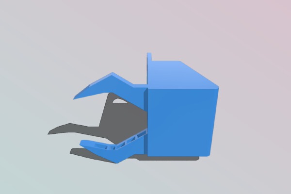 Anet A2 Simple Bug Fan Duct | 3d print model