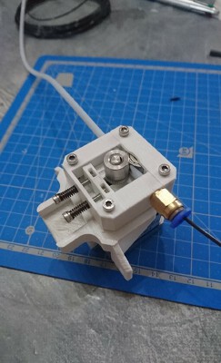 Simple MK7 Driver Flex and Hard Material - Bowden Extruder | 3d print model