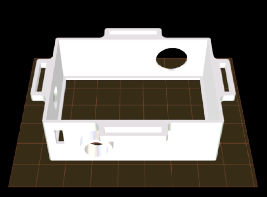 case for Xiaomi YI action camera + lense safe | 3d print model
