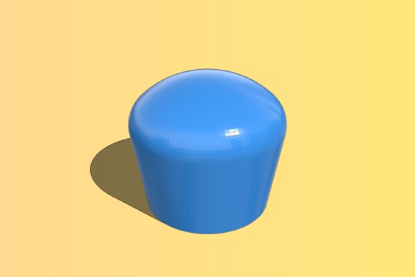 Chair foot, replacement | 3d print model
