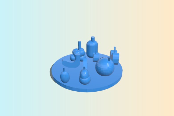 Fruit plate | 3d print model