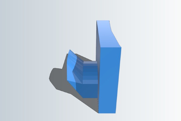 Small hooks for flat and cylindrical surfaces | 3d print model