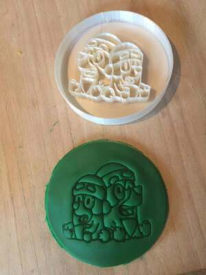 Bluey Christmas Cookie Cutter | 3d print model