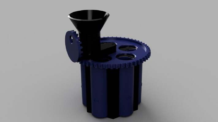 Parametric Coin Sorter | 3d print model