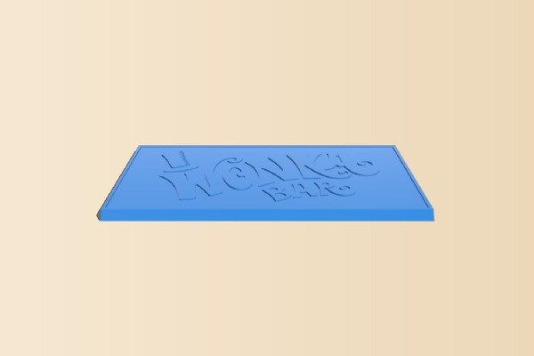 Wonka Bar | 3d print model