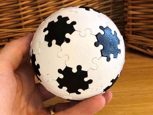 Snap Ball (Truncated Icosahedron) | 3d print model