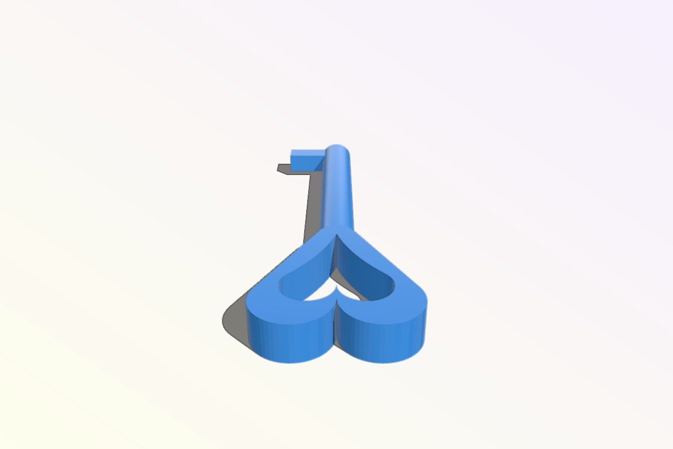 heart shape key