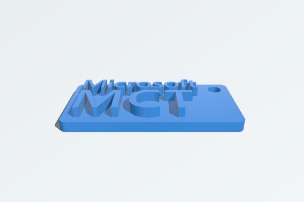 Microsoft MCT | 3d print model