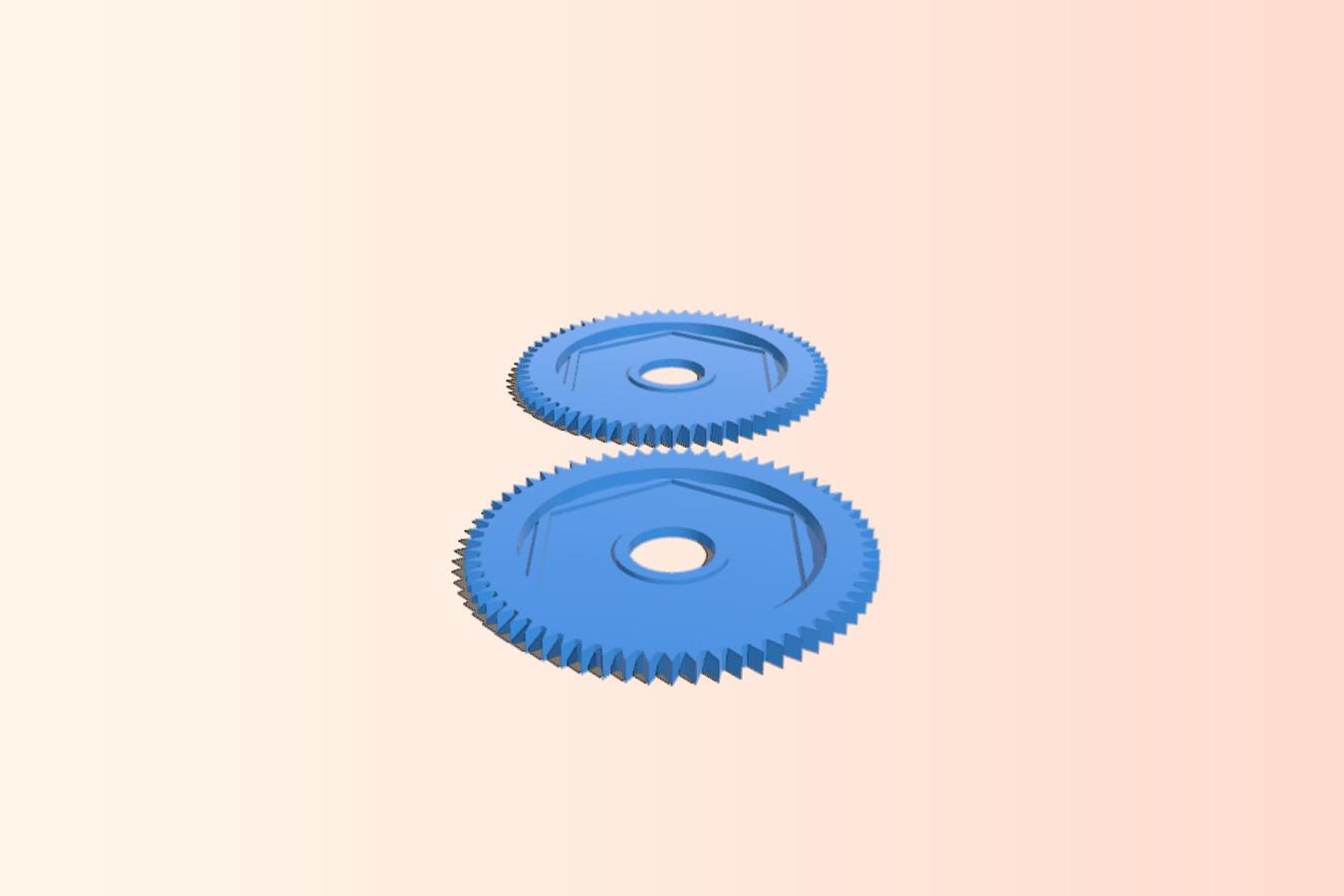 Spur gear replacement for Axial Yeti RC Rock Racer 1:10 scale