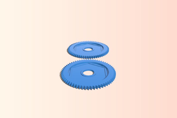 Spur gear replacement for Axial Yeti RC Rock Racer 1:10 scale | 3d print model