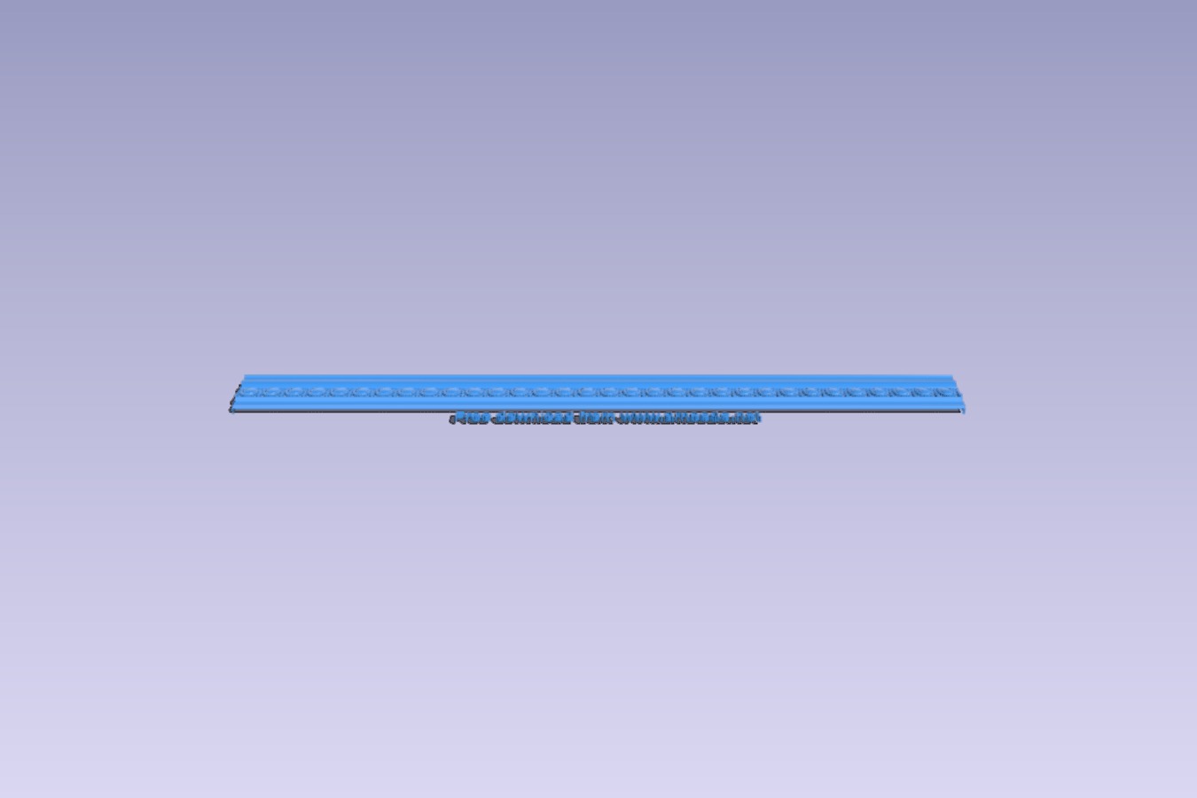 Long pattern decor