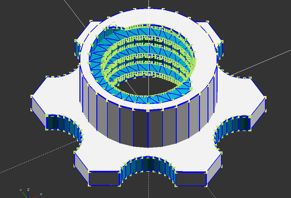 Retaining nut for Dumbbell weights