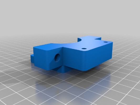 Rostock Max V3 Bondtech QR Mount | 3d print model