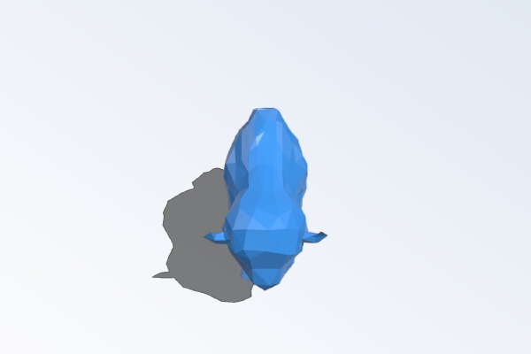 Buffalo - low poly | 3d print model