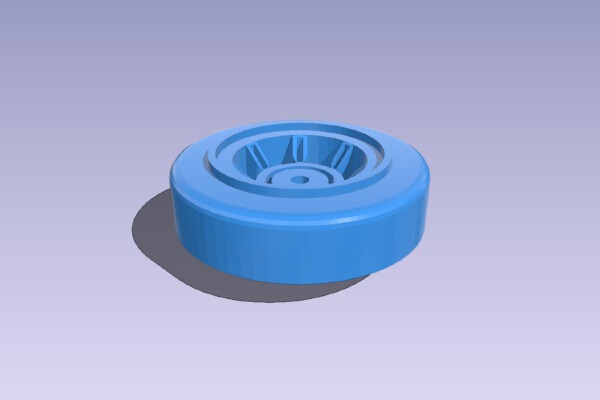RC car wheel | 3d print model