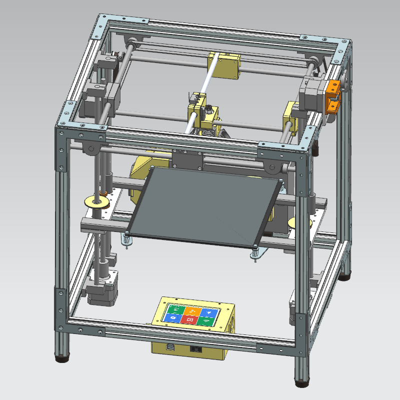  DIY DAYU Cross - UM frame 3D printers FDM
