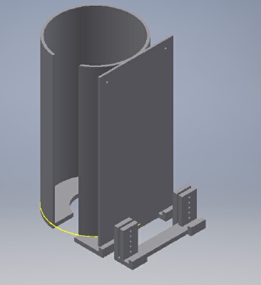 Water Bottle Holder for Pets | 3d print model