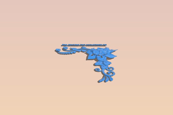 Pattern in the corner | 3d print model