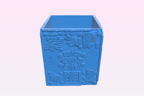 Stone of the Five Suns - Box_Planter | 3d print model
