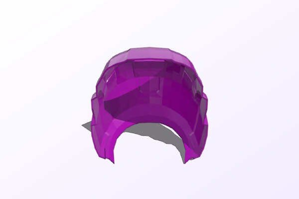Halo 4 ODST Helmet for 3D print | 3d print model