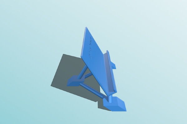 Phonestand for Huawei Ascend P7 | 3d print model