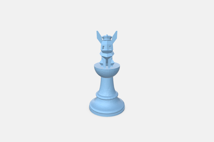 Pokemon chess of Eevee Queen
