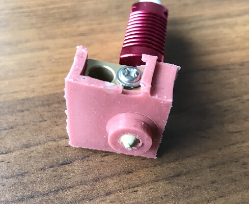 MK8 heatblock sock mold | 3d print model
