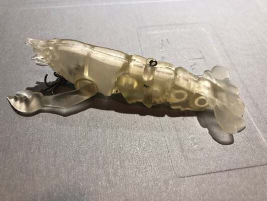 Crayfish Articulated Lure | 3d print model