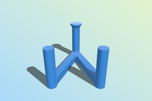 Freestanding spoolholder | 3d print model