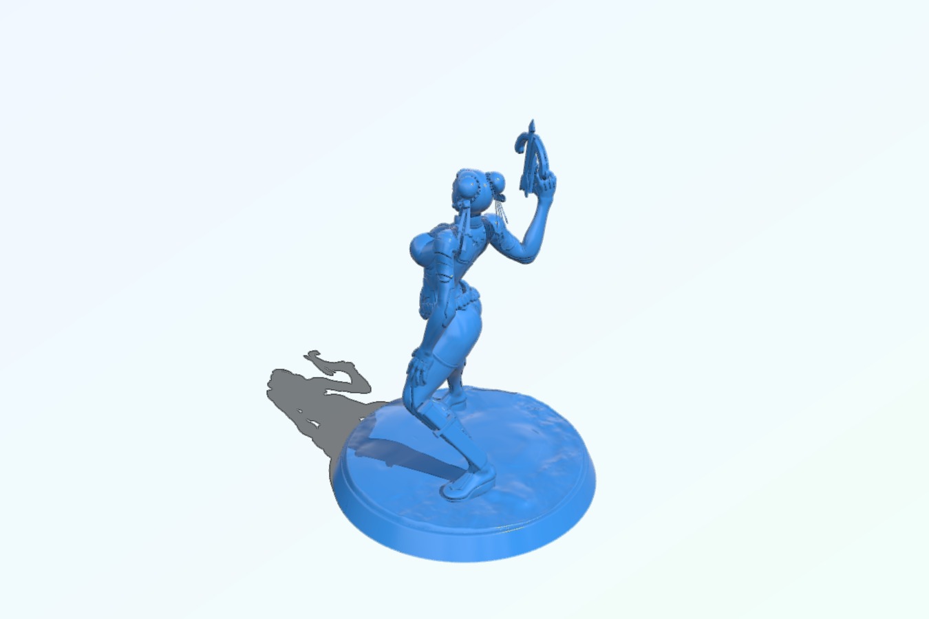 Female hand crossbow assassin rogue