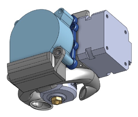 Biqu H2 4020 Fan mount & shroud | 3d print model