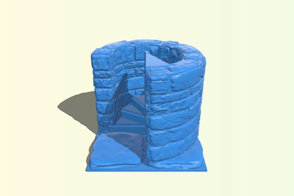 OpenForge 2.0 Mag 3_4 Spiral Stair Up | 3d print model