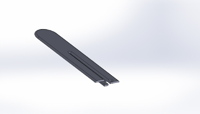 Printed solid filler piece (TAZ 6) | 3d print model