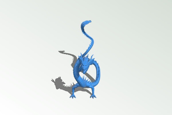 Chinese dragon | 3d print model
