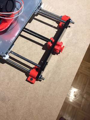 Anet A8 Frame Table Mount | 3d print model