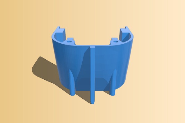 Modified hull section for 80 utility ship | 3d print model